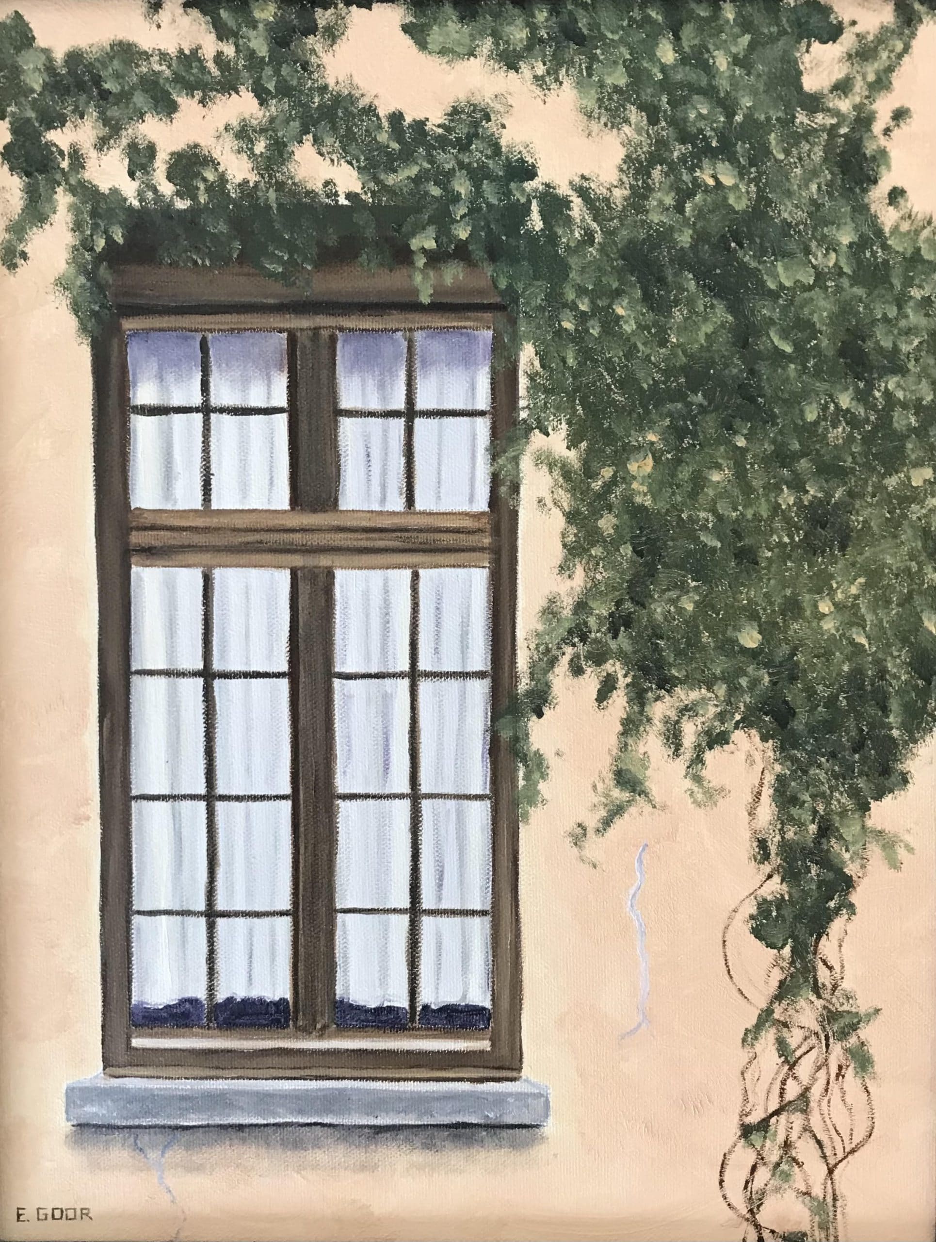 Window in Old Town, Malines, Belgium